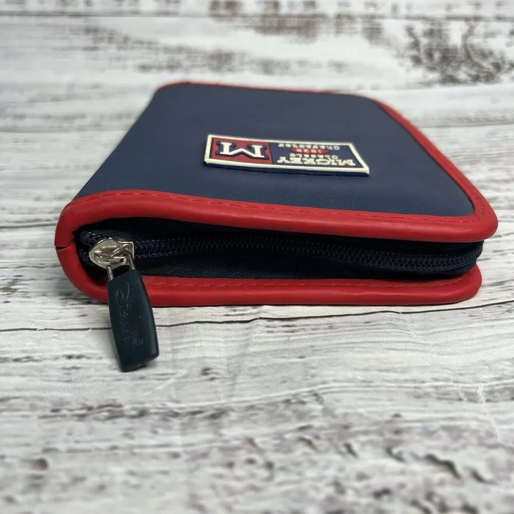 Vintage Mickey Mouse Zip Around Planner Disney Personal Size 90s Y2K‎